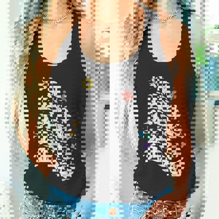 レトロ グルーヴィーなイム レシア Doing Lesya Things おかしな母の日 タンクトップ