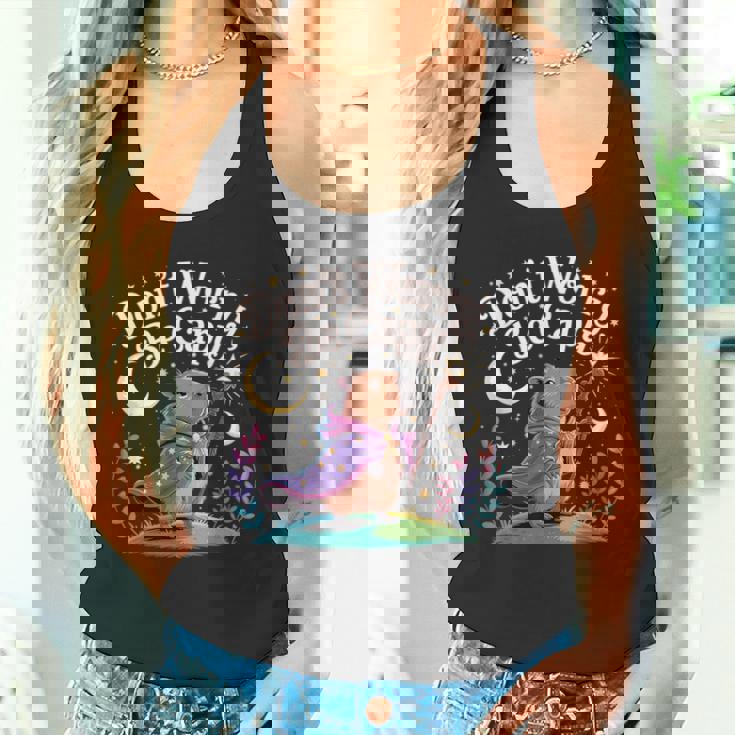 レトロ ドントウォーリー Be Capy ファニーカピバラ メンズ ボーイズ キッズ レディース タンクトップ