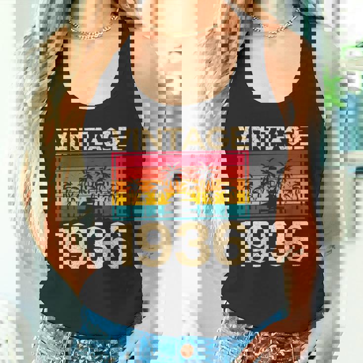 レトロ ヴィンテージ 1936 誕生日 タンクトップ