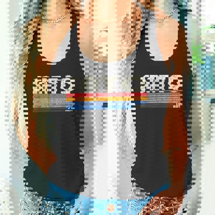 レトロ ヴィンテージ 70年代80年代風 佐藤 日本 タンクトップ