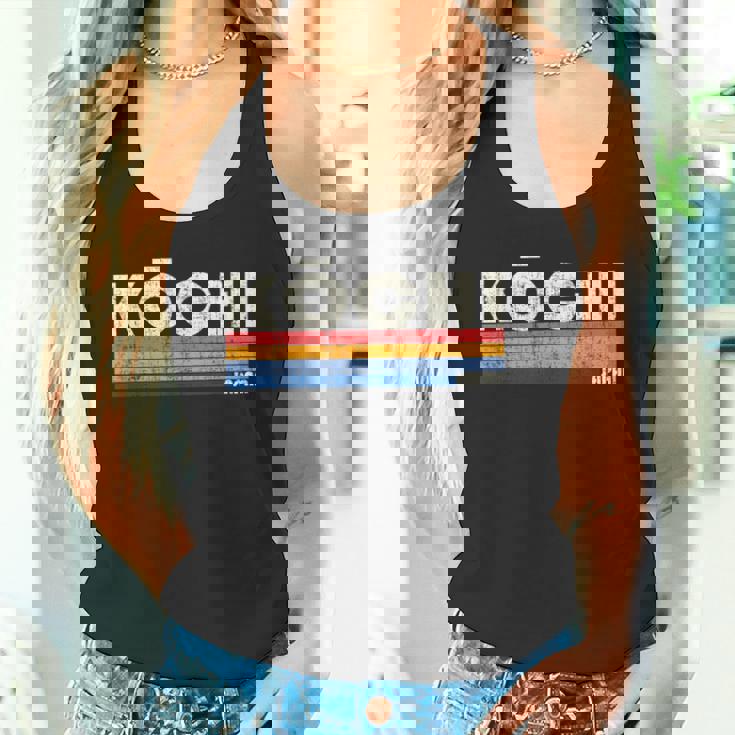 レトロ ヴィンテージ 70年代80年代風 高知 日本 タンクトップ