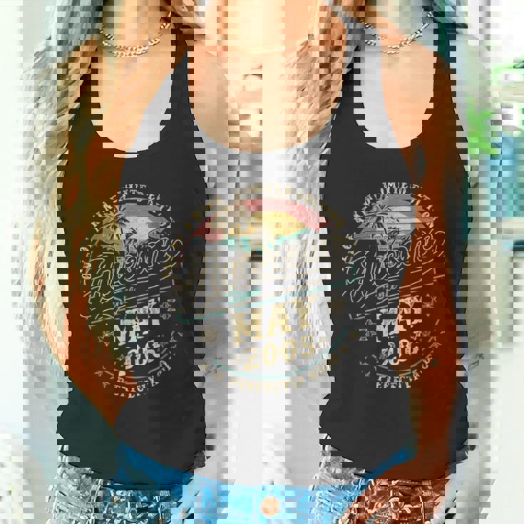 レトロな20歳の男性向け誕生日プレゼント 2005年5月 20歳 タンクトップ