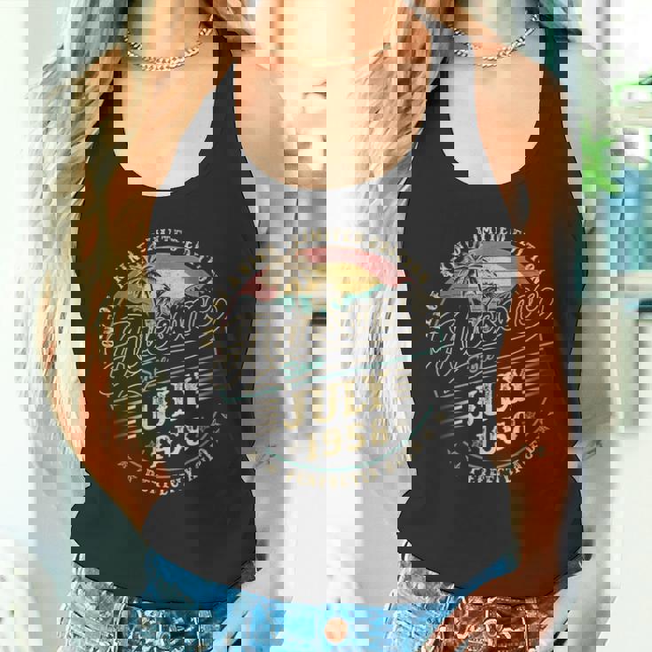 レトロな67歳の男性向け誕生日プレゼント 1958年7月 67歳 タンクトップ