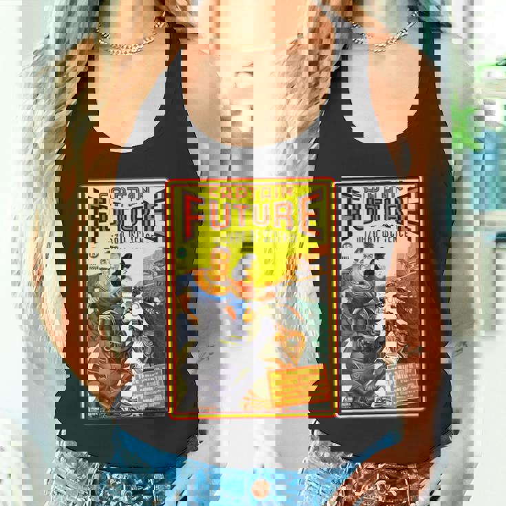 レトロヴィンテージキャプテンフューチャーコミックマガジン タンクトップ