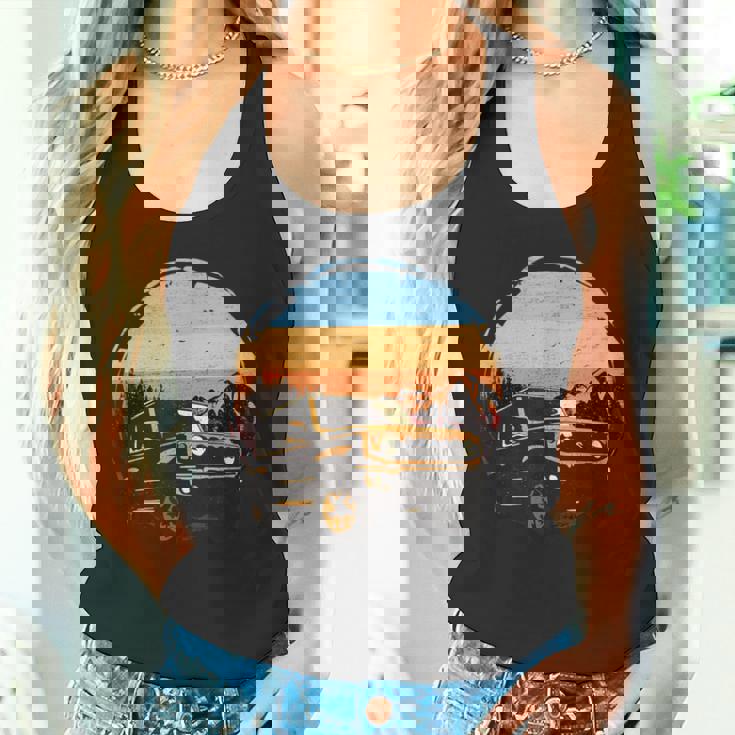 レトロヴィンテージスタイル ジムニー Gj Jb74 ファン オフロード タンクトップ