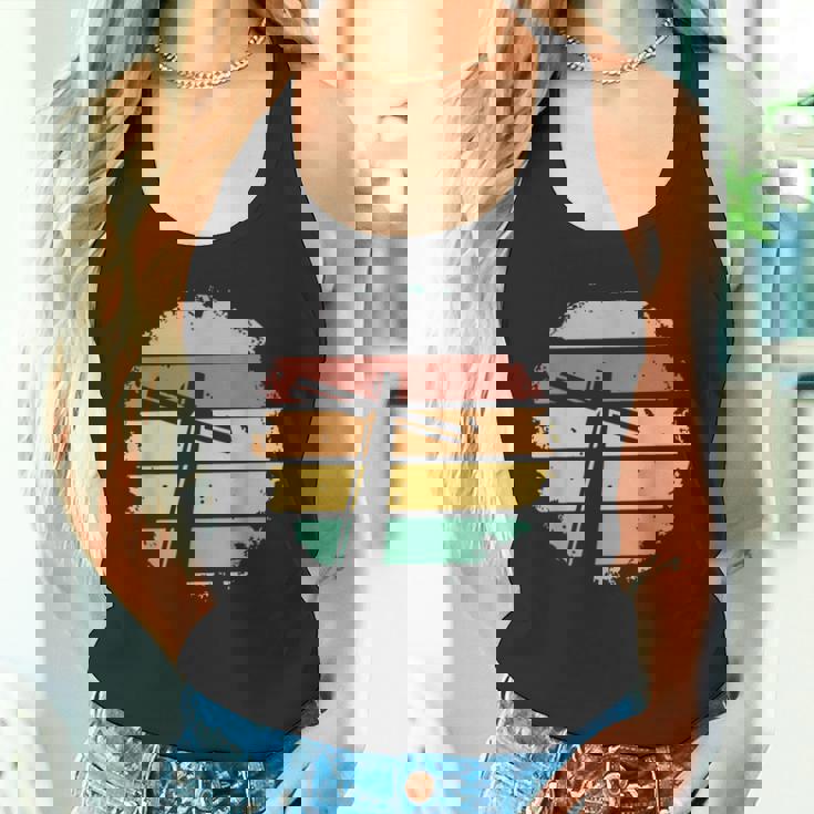 レトロ・ヴィンテージ・クロスデザイン・ジーザス タンクトップ