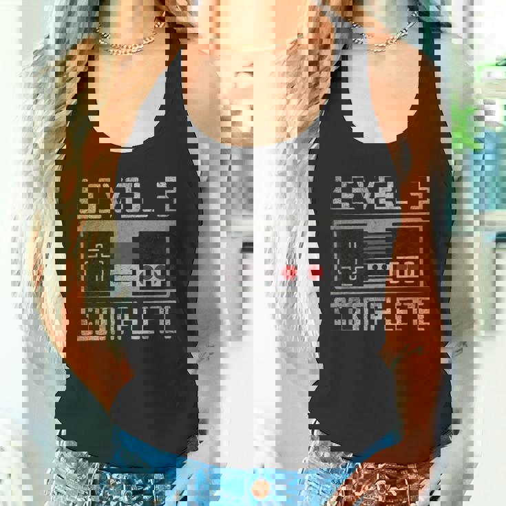 レベル 3 コンプリート 3 Year 3Rd Wedding Anniversary For Him Her タンクトップ