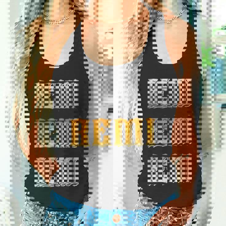 レミ 名前 ヴィンテージ レトロ 誕生日 タンクトップ