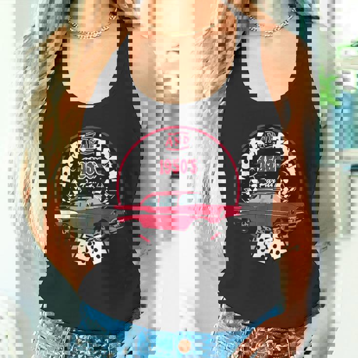 ロカビリーock Hop Dance 1950年代 パーティーコスチューム Doo Wop 50年代 タンクトップ