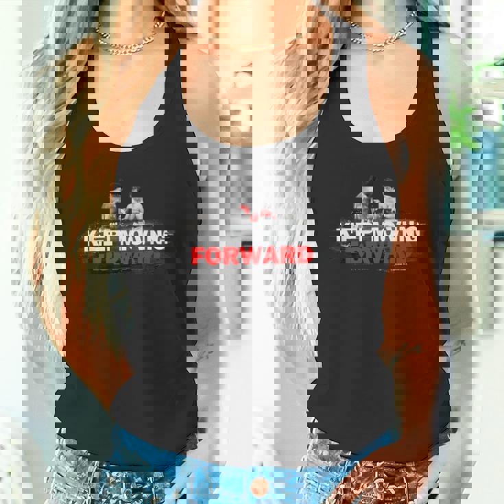 ロッキーは前に進み続けろ タンクトップ