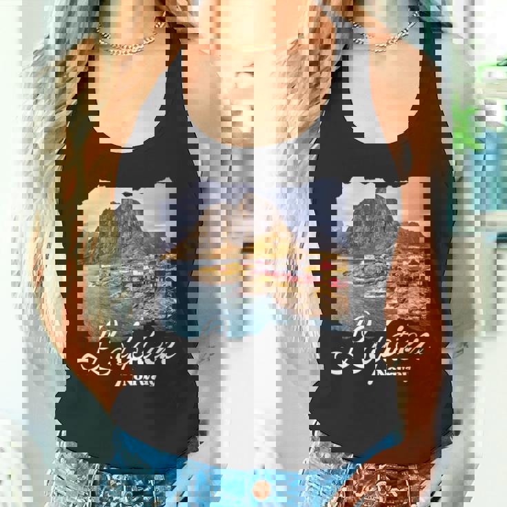 ロフォーテン諸島ノルウェーお土産ロフォーテン 長袖tシャツ タンクトップ