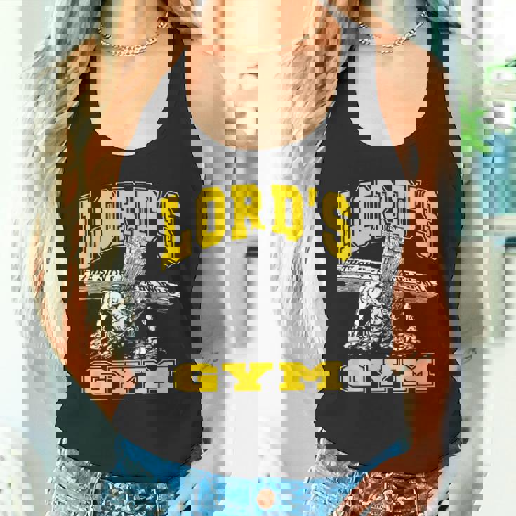 ローズジム-ロードズ・ザ・シン・オブ・ワールド・ジーザス タンクトップ