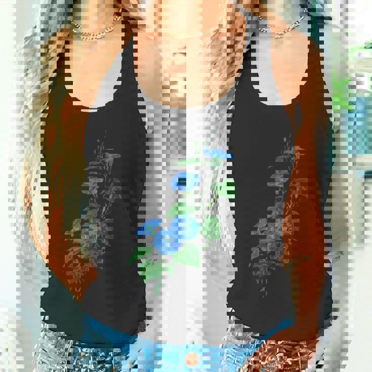 ヴィクトリア朝スタイル朝顔ワイルドフラワーバイン タンクトップ