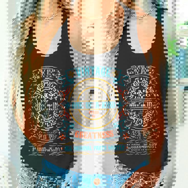 ヴィンテージ 1959 男性用 レトロ 面白い 1959 誕生日 タンクトップ