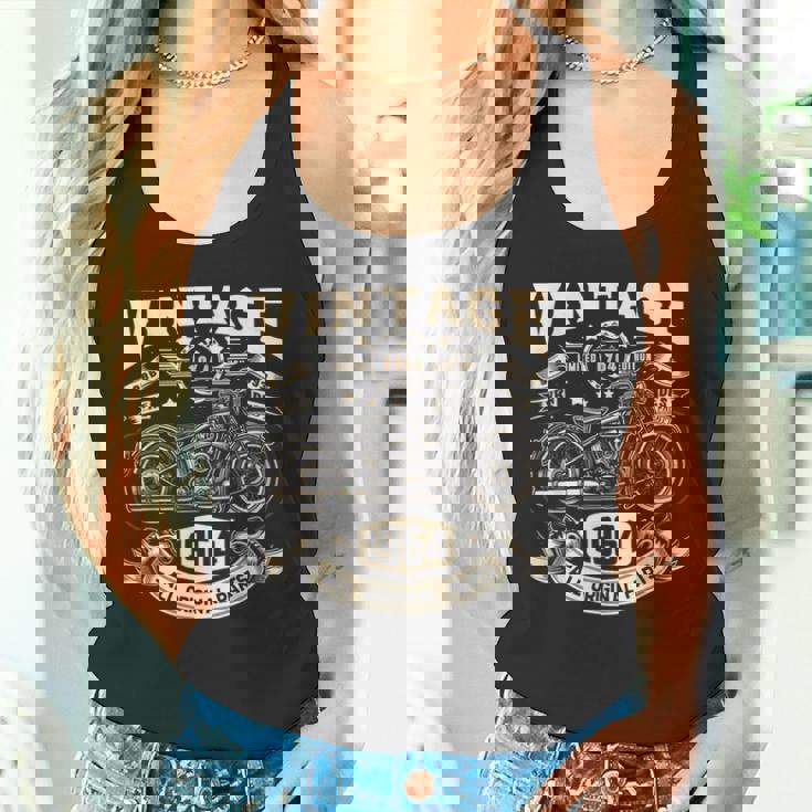 ヴィンテージ 1964年 1964年生まれ 60歳の誕生日 オートバイバイカー タンクトップ