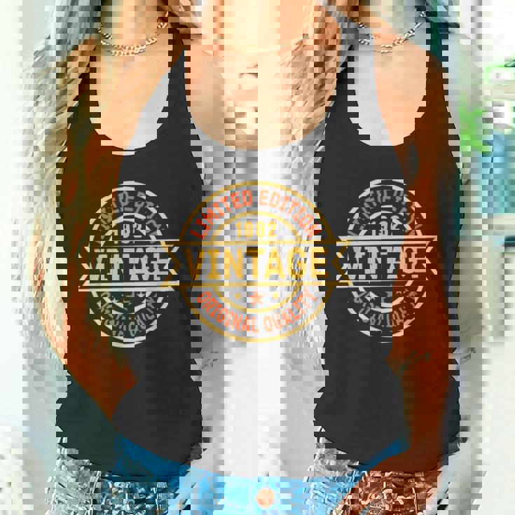 ヴィンテージ 1982 メンズ 限定版 Bday 1982 誕生日 タンクトップ