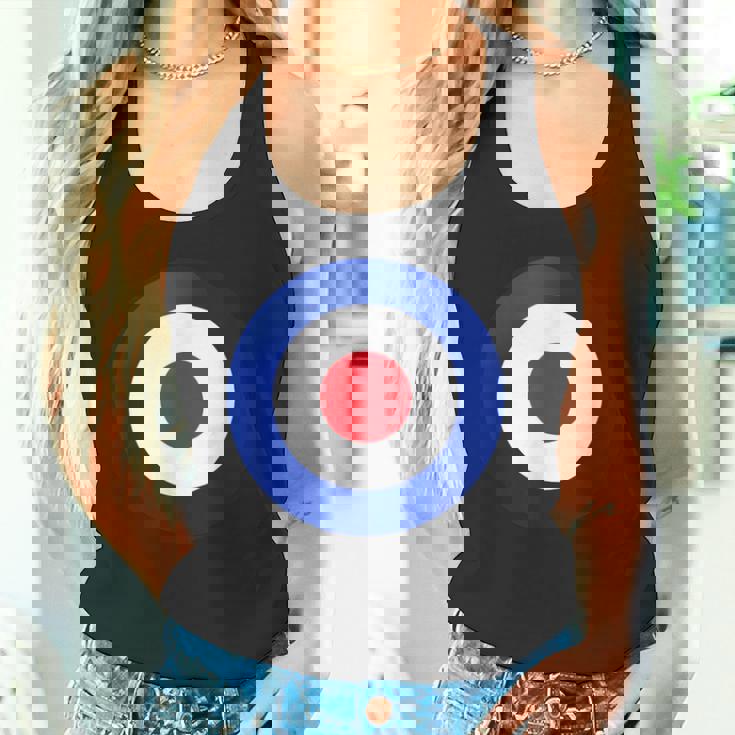 ヴィンテージ イギリス Raf Mod Bullseye レトロ シンボル ラウンデル ターゲット タンクトップ