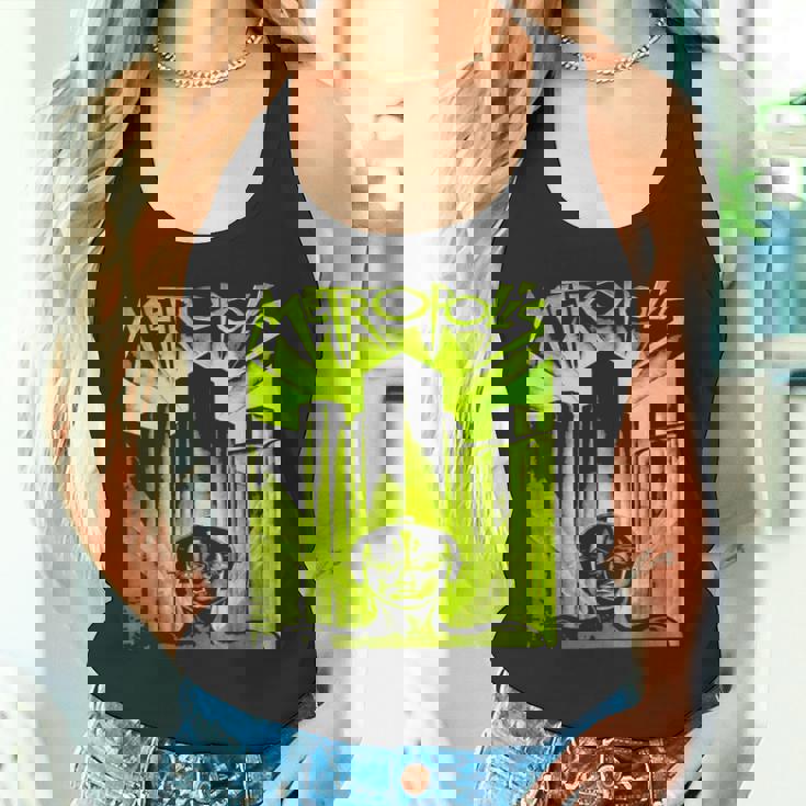 ヴィンテージ オタク メトロポリスf映画 科学教師 オタク タンクトップ