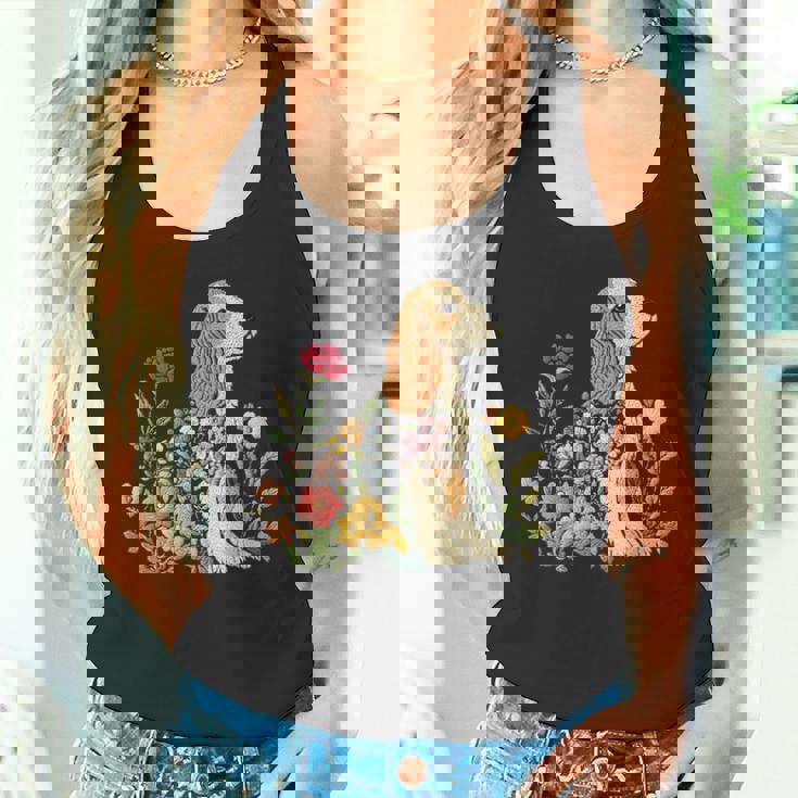 ヴィンテージ コッカー スパニエル ママ 犬 飼い主 母の日 タンクトップ