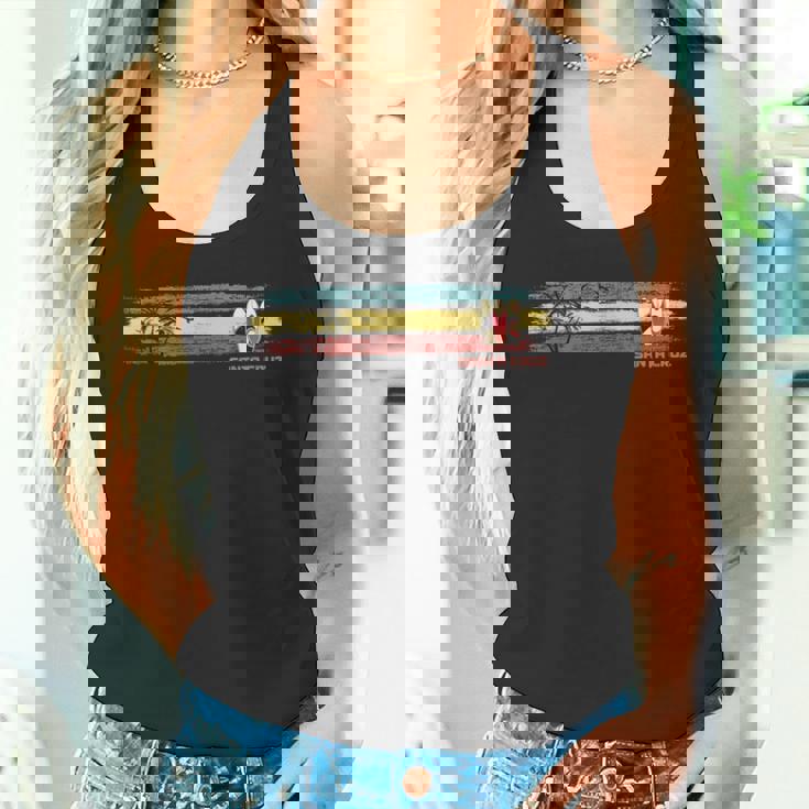 ヴィンテージ サンタクルーズ レトロ サーファー ビーチ サンタクルーズ カリフォルニア タンクトップ