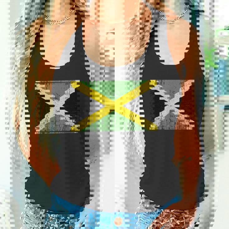 ヴィンテージ ジャマイカ バナー ファン ジャマイカ 国旗 レトロ タンクトップ