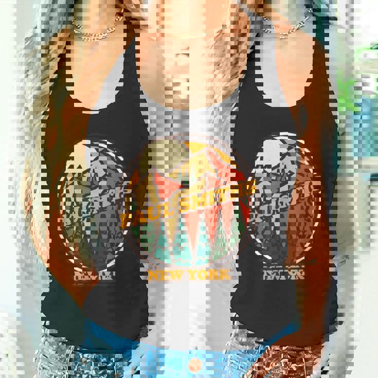 ヴィンテージ ポール・スミス ニューヨークマウンテン ハイキング お土産プリント タンクトップ