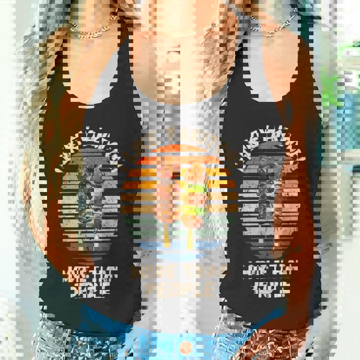 ヴィンテージ 人より焼き鳥が好き レトロ 焼き鳥 タンクトップ