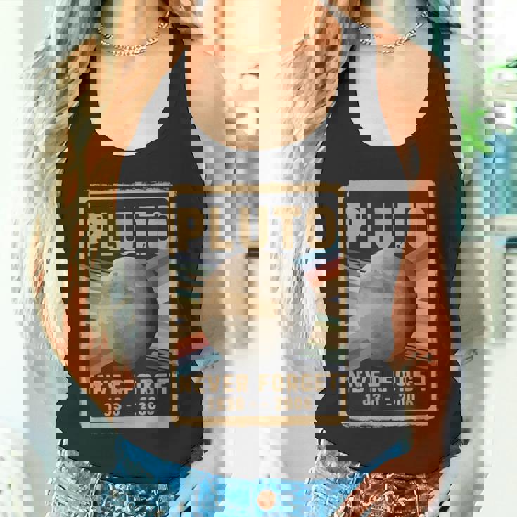 ヴィンテージ 冥王星 Never Forget 2006 天文学 天体物理学 面白い タンクトップ