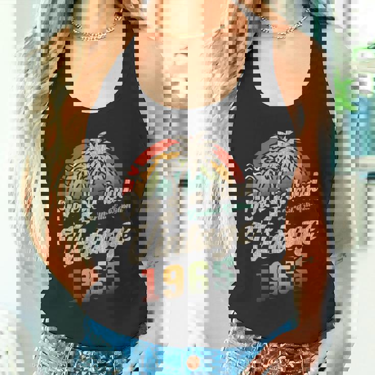 ヴィンテージ1965バースデー60年パームツリー タンクトップ