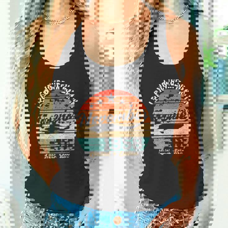 ヴィンテージ66歳の誕生日レジェンドは1958年11月に誕生しました。 タンクトップ