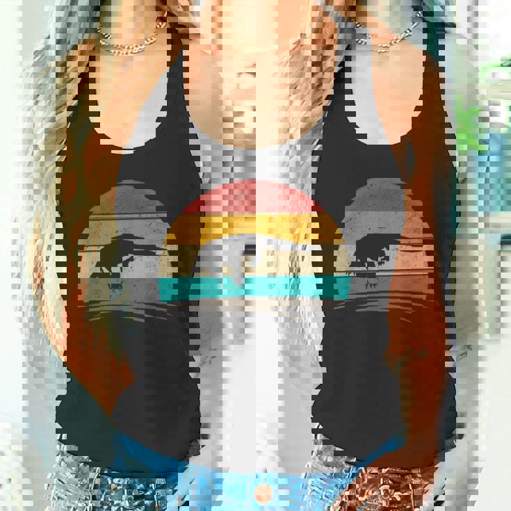 ヴィンテージコモドドラゴン レトロアンティーク調コモドドラゴン タンクトップ