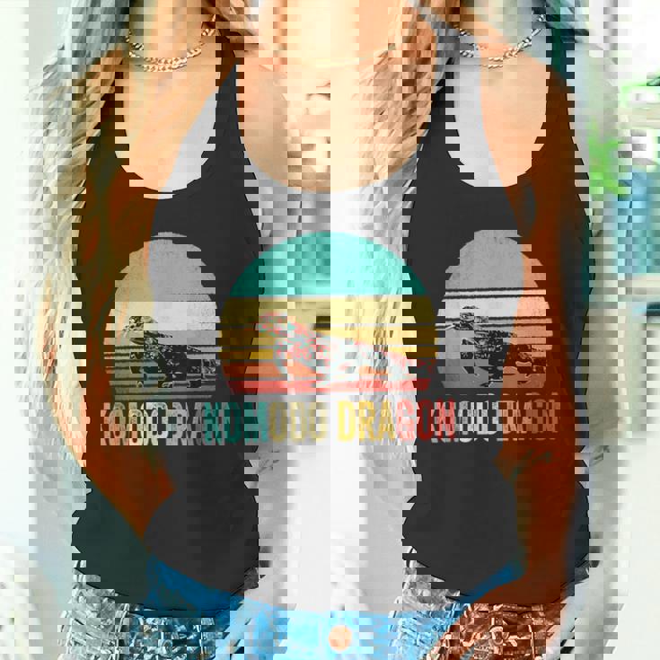 ヴィンテージコモドドラゴンシャツサンセット タンクトップ