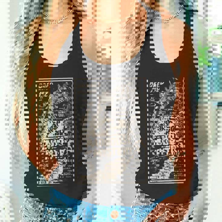 ヴィンテージハロウィンモンスタースラッシャーホラー映画ホラーショー タンクトップ