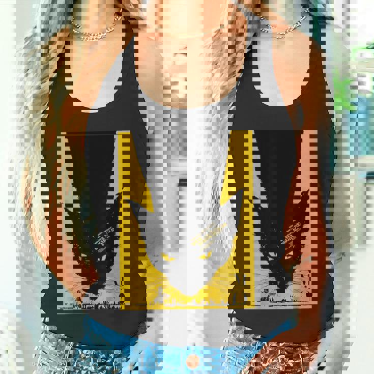 ヴィンテージポスター 黒猫レトロtシャツ タンクトップ