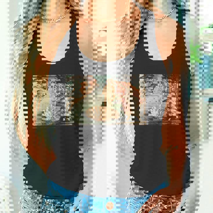 ヴィーナスの誕生 サンドロ・ボッティチェッリ 有名な絵画 タンクトップ