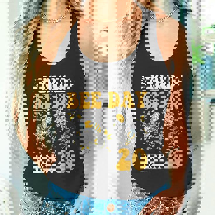 世界ミツバチの日 ミツバチ タンクトップ