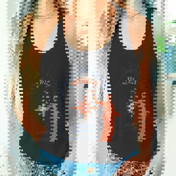 乙女座 星座 9月 8月 誕生日 グラフィックアート 乙女座サイン タンクトップ