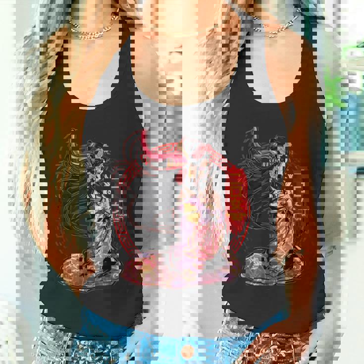 二口恩納怪獣妖怪 古代日本神話 神々 タンクトップ