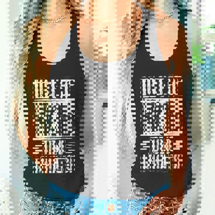 人生は50歳を過ぎてから始まる」ロシア語 ロシア人 タンクトップ