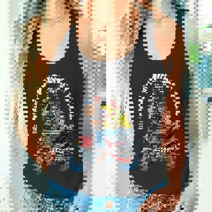 人生はモンキーバイク タンクトップ