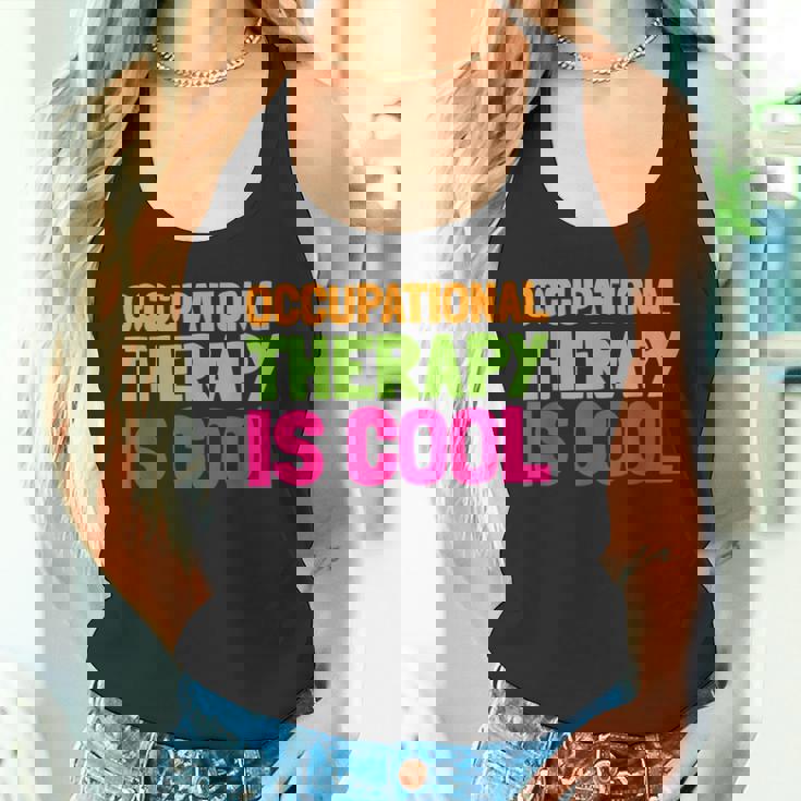 作業療法士作業療法はかっこいい タンクトップ