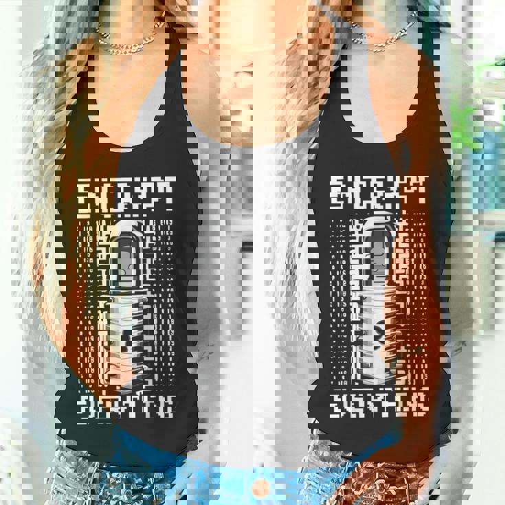 倫理的ハッキング アナリスト 倫理的サイバーセキュリティ Encrypt Everything タンクトップ