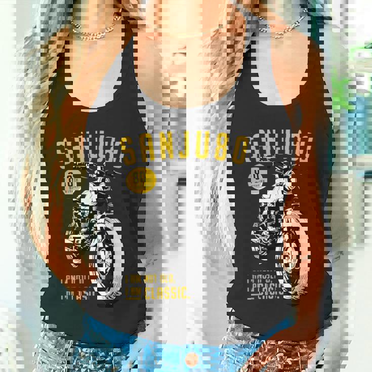 傘寿祝い 車好き 父 男性 おしゃれ クラシックカー 80歳 I'm Not Old I'm Classic タンクトップ