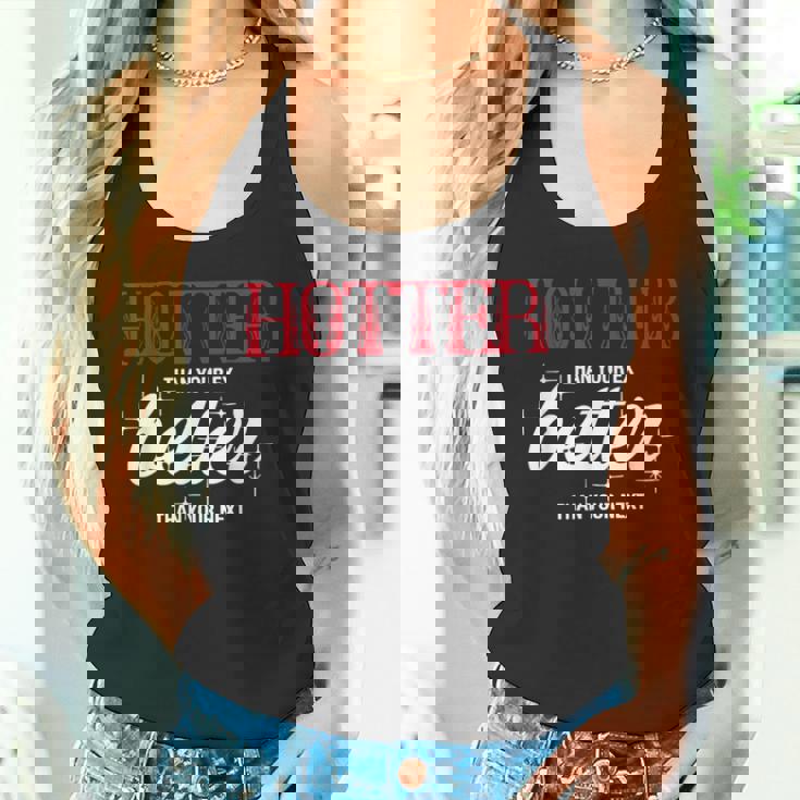 元カレより暑い-次の面白い彼氏よりもいい タンクトップ