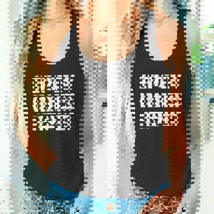 共感 優しさ 尊重 タンクトップ