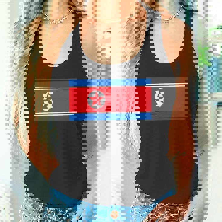 北朝鮮旗北朝鮮ピョンヤン。 タンクトップ