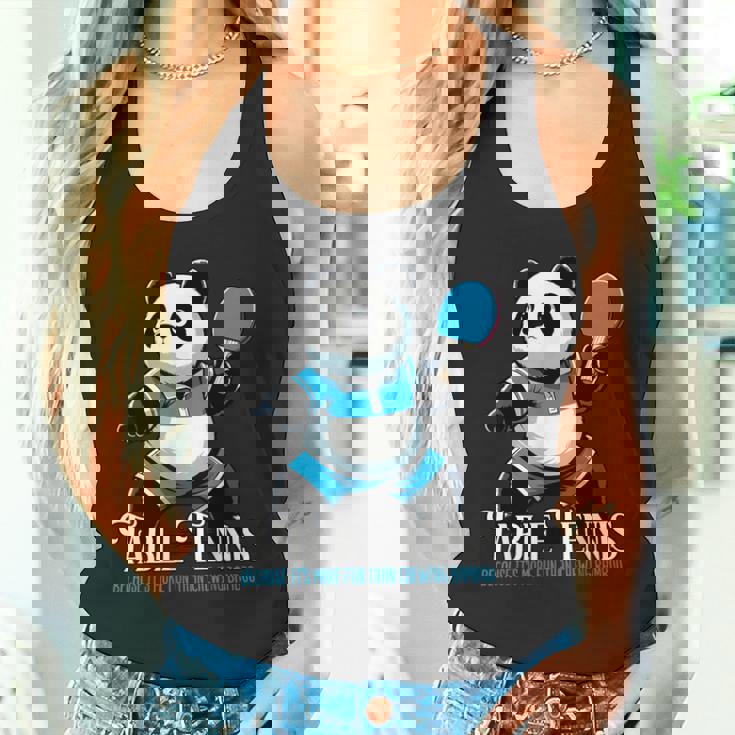 卓球 パンダ 卓球 タンクトップ