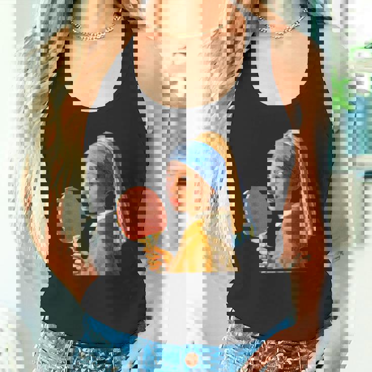 卓球 面白いtシャツ ボール ピンポン おもしろ 服 ネタ メンズ 卓球部 おもしろグッズ 大人 子供 タンクトップ