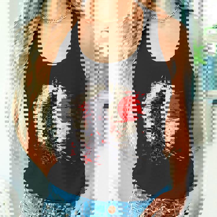 古代 日本 武士 武道 レトロ ヴィンテージ タンクトップ