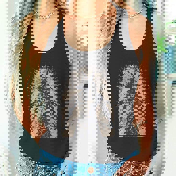 古代エジプト神アヌビス神話アートヴィンテージ製品。 タンクトップ